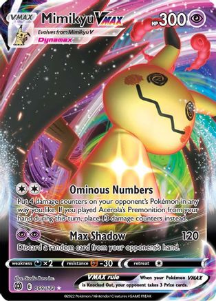 Mimikyu VMAX (69) [SWSH09: Brilliant Stars] Holofoil - Deck Out Gaming
