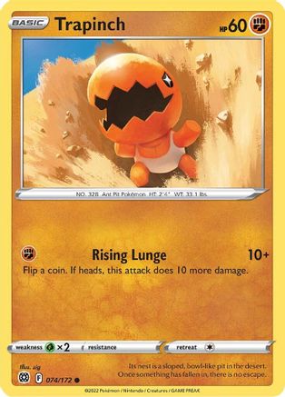 Trapinch (74) [SWSH09: Brilliant Stars] - Deck Out Gaming