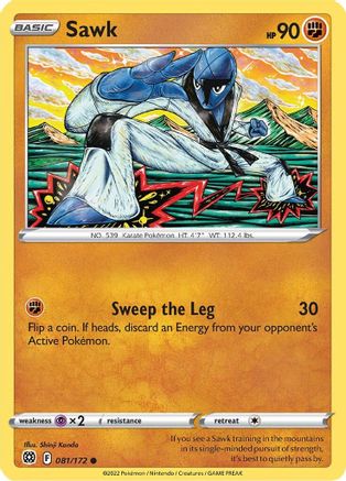 Sawk (81) [SWSH09: Brilliant Stars] - Deck Out Gaming