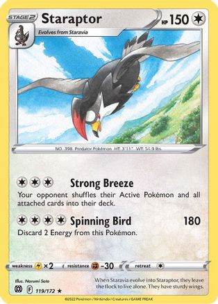 Staraptor (119) [SWSH09: Brilliant Stars] - Deck Out Gaming