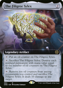The Filigree Sylex (Extended Art) (394) [Phyrexia: All Will Be One] foil - Deck Out Gaming