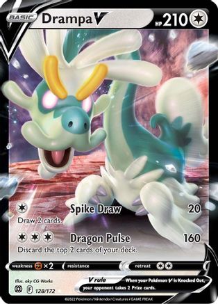 Drampa V (128) [SWSH09: Brilliant Stars] Holofoil - Deck Out Gaming
