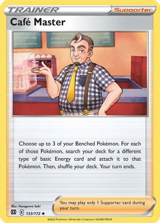 Cafe Master (133) [SWSH09: Brilliant Stars] - Deck Out Gaming