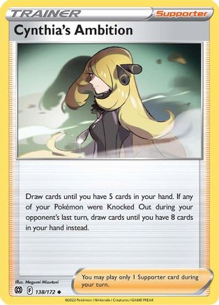 Cynthia's Ambition (138) [SWSH09: Brilliant Stars] - Deck Out Gaming