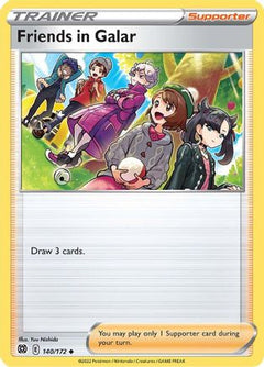 Friends in Galar (140) [SWSH09: Brilliant Stars] - Deck Out Gaming