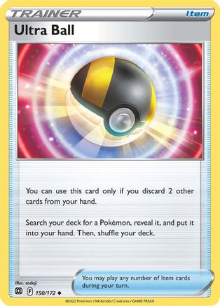 Ultra Ball (150) [SWSH09: Brilliant Stars] Reverse Holofoil - Deck Out Gaming