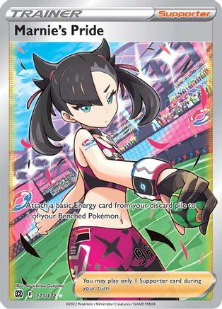 Marnie's Pride (Full Art) (171) [SWSH09: Brilliant Stars] Holofoil - Deck Out Gaming