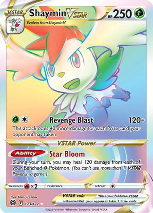 Shaymin VSTAR (Secret) (173) [SWSH09: Brilliant Stars] Holofoil - Deck Out Gaming