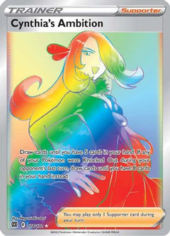 Cynthia's Ambition (Secret) (178) [SWSH09: Brilliant Stars] Holofoil - Deck Out Gaming