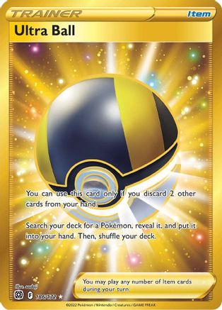 Ultra Ball (Secret) (186) [SWSH09: Brilliant Stars] Holofoil - Deck Out Gaming