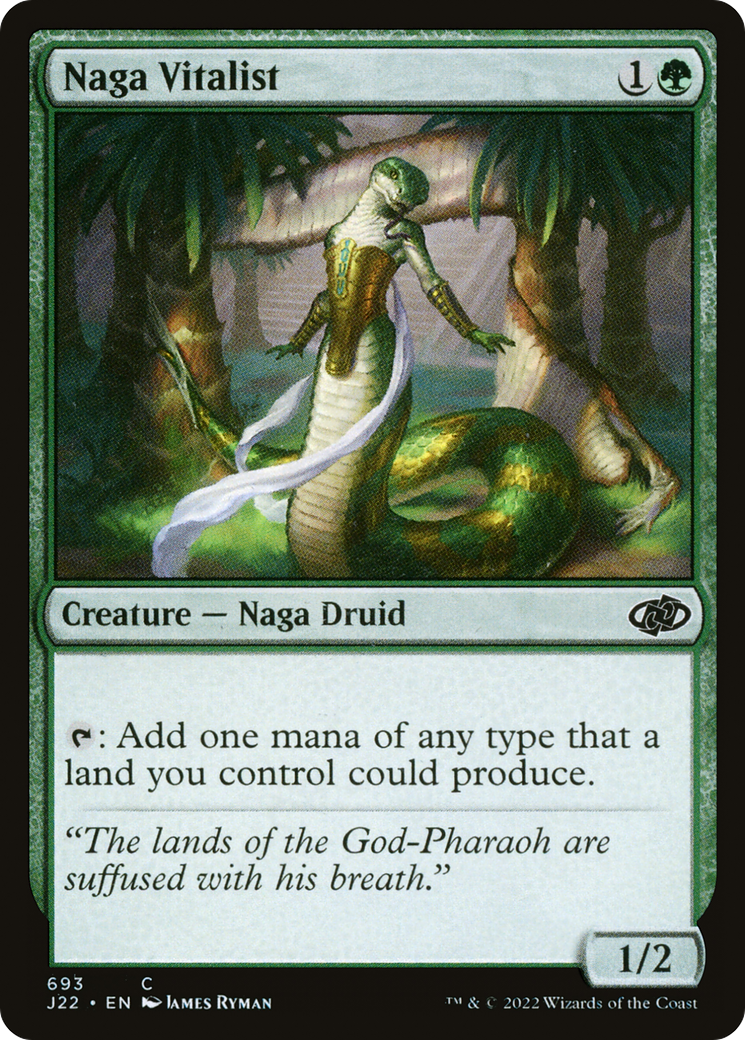 Naga Vitalist (693) [Jumpstart 2022] - Deck Out Gaming