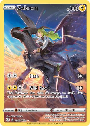 Zekrom (TG05) [SWSH09: Brilliant Stars Trainer Gallery] Holofoil - Deck Out Gaming