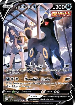 Umbreon V (TG22) [SWSH09: Brilliant Stars Trainer Gallery] Holofoil - Deck Out Gaming
