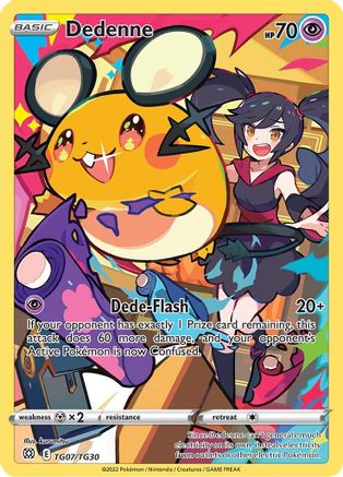 Dedenne (TG07) [SWSH09: Brilliant Stars Trainer Gallery] Holofoil - Deck Out Gaming