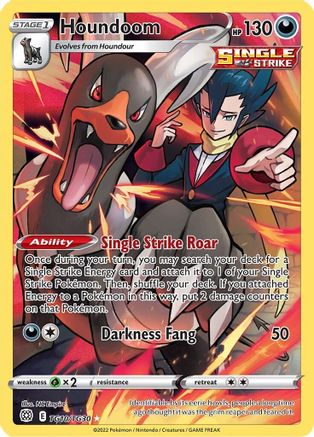 Houndoom (TG10) [SWSH09: Brilliant Stars Trainer Gallery] Holofoil - Deck Out Gaming