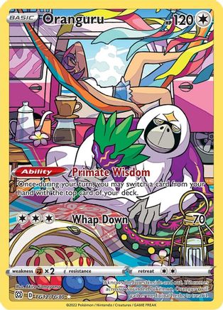 Oranguru (TG12) [SWSH09: Brilliant Stars Trainer Gallery] Holofoil - Deck Out Gaming