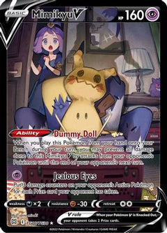 Mimikyu V (TG16) [SWSH09: Brilliant Stars Trainer Gallery] Holofoil - Deck Out Gaming