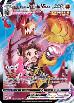 Single Strike Urshifu VMAX (TG19) [SWSH09: Brilliant Stars Trainer Gallery] Holofoil - Deck Out Gaming