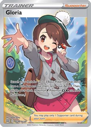 Gloria (TG26) [SWSH09: Brilliant Stars Trainer Gallery] Holofoil - Deck Out Gaming