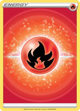 Fire Energy (2022 Unnumbered) () [SWSH09: Brilliant Stars] - Deck Out Gaming