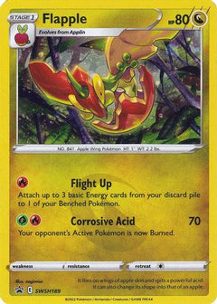 Flapple - SWSH189 (SWSH189) [SWSH: Sword & Shield Promo Cards] Holofoil - Deck Out Gaming