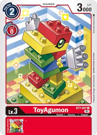 ToyAgumon (BT7-007) [Next Adventure] - Deck Out Gaming