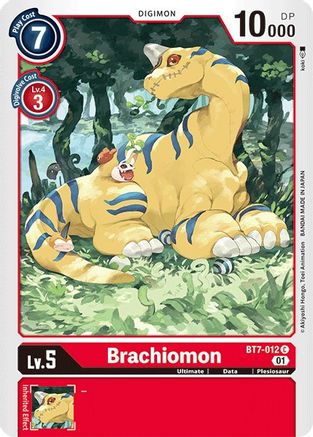 Brachiomon (BT7-012) [Next Adventure] - Deck Out Gaming