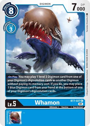 Whamon (BT7-027) [Next Adventure] - Deck Out Gaming