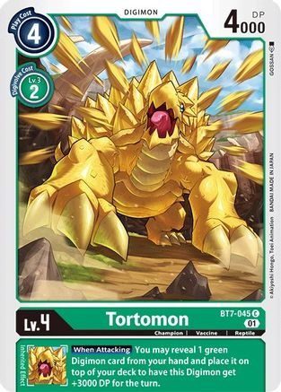 Tortomon (BT7-045) [Next Adventure] - Deck Out Gaming