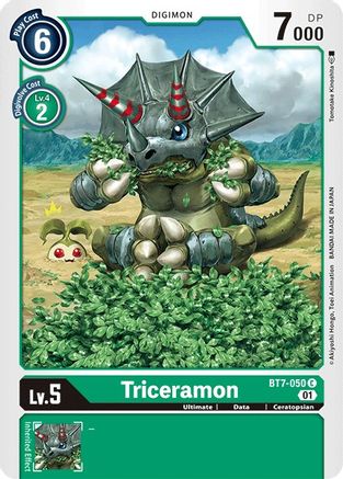 Triceramon (BT7-050) [Next Adventure] - Deck Out Gaming