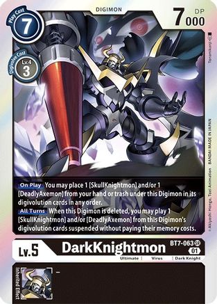 DarkKnightmon (BT7-063) [Next Adventure] Foil - Deck Out Gaming