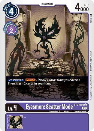 Eyesmon: Scatter Mode (BT7-069) [Next Adventure] - Deck Out Gaming