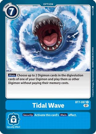 Tidal Wave (BT7-097) [Next Adventure] - Deck Out Gaming