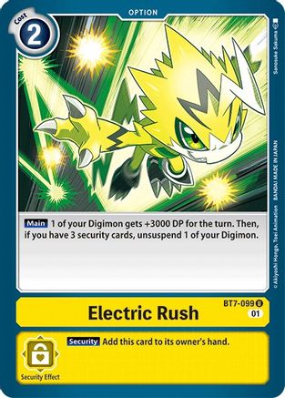 Electric Rush (BT7-099) [Next Adventure] - Deck Out Gaming