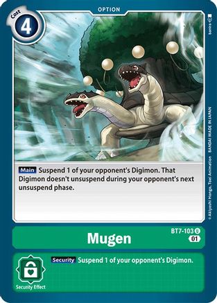 Mugen (BT7-103) [Next Adventure] - Deck Out Gaming