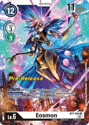 Eosmon (BT7-084) [Next Adventure Pre-Release Cards] Foil - Deck Out Gaming