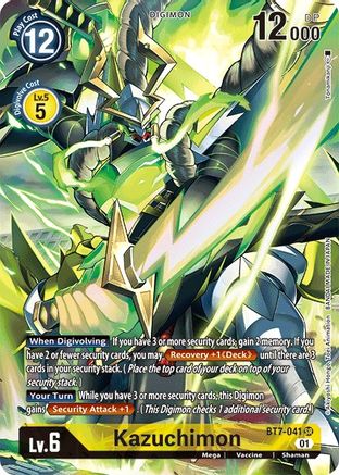 Kazuchimon (Alternate Art) (BT7-041) [Next Adventure] Foil - Deck Out Gaming