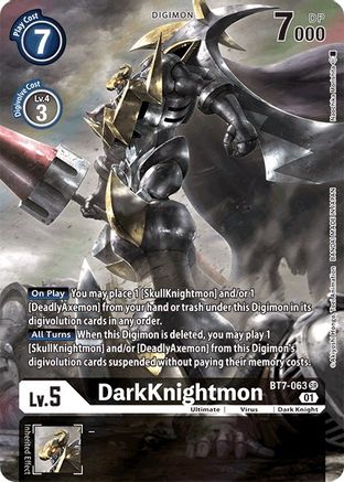 DarkKnightmon (Alternate Art) (BT7-063) [Next Adventure] Foil - Deck Out Gaming