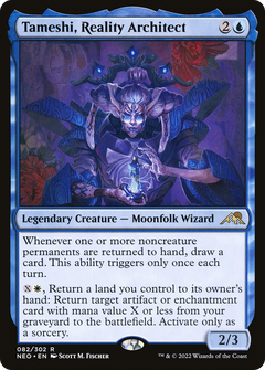 Tameshi, Reality Architect (82) [Kamigawa: Neon Dynasty] foil - Deck Out Gaming
