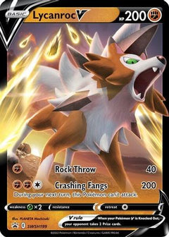 Lycanroc V - SWSH199 (SWSH199) [SWSH: Sword & Shield Promo Cards] Holofoil - Deck Out Gaming