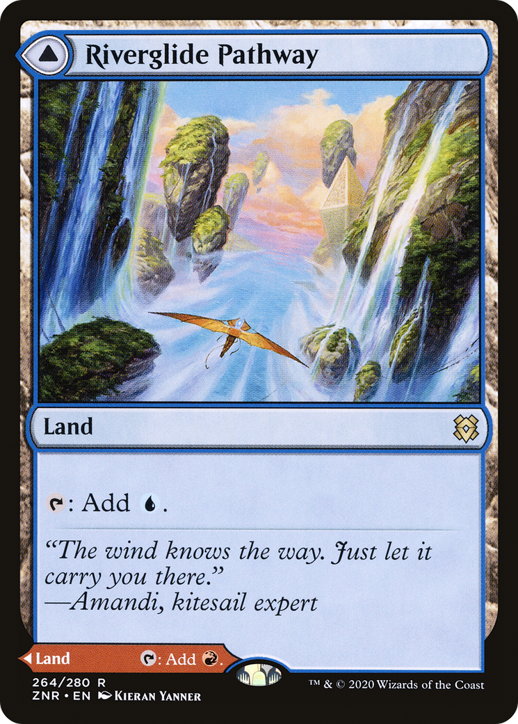 Riverglide Pathway (264) [Zendikar Rising] foil - Deck Out Gaming
