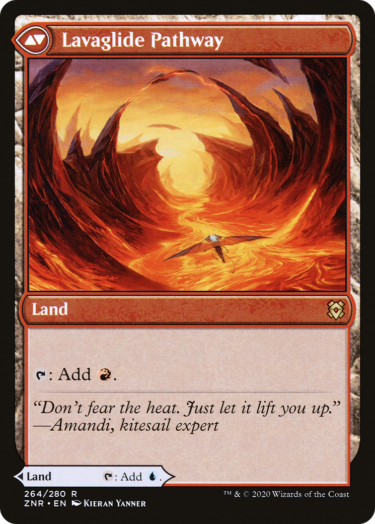 Riverglide Pathway (264) [Zendikar Rising] foil - Deck Out Gaming