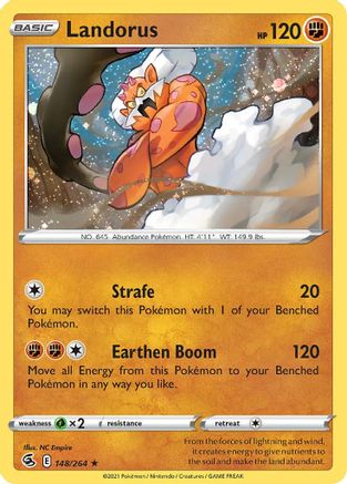 Landorus - 148/264 (Cosmos Holo) (148) [Blister Exclusives] Holofoil - Deck Out Gaming