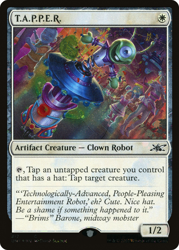 T.A.P.P.E.R. (Galaxy Foil) (317) [Unfinity] foil - Deck Out Gaming