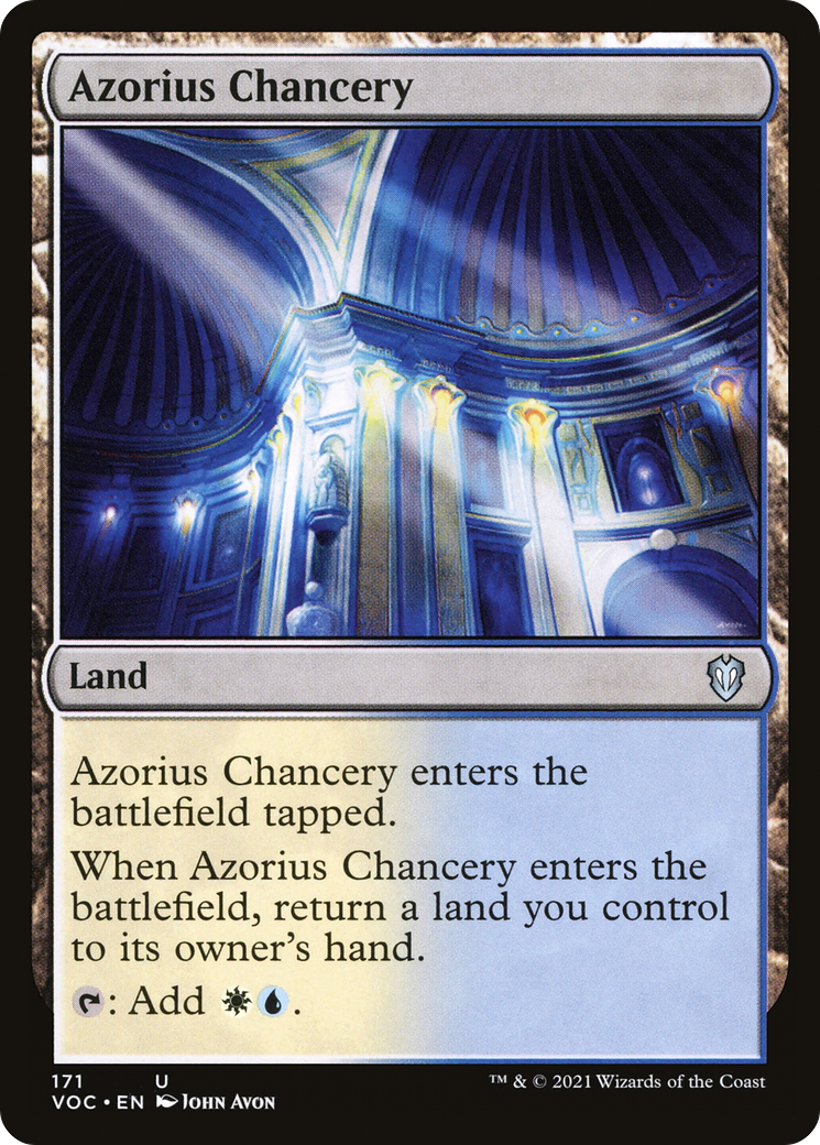 Azorius Chancery (171) [Commander: Innistrad: Crimson Vow] - Deck Out Gaming