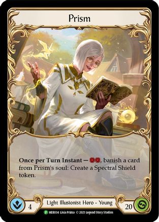 Prism - HER034 (HER034) [Flesh and Blood: Promo Cards] Cold Foil - Deck Out Gaming