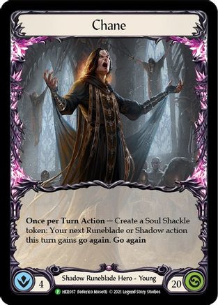 Chane - HER037 (HER037) [Flesh and Blood: Promo Cards] Cold Foil - Deck Out Gaming