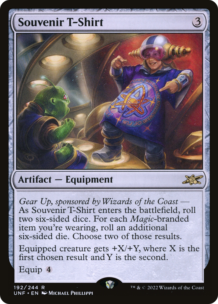 Souvenir T-Shirt (192) [Unfinity] - Deck Out Gaming