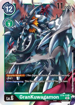 GranKuwagamon (ST9-13) [Starter Deck 09: Ultimate Ancient Dragon] Foil - Deck Out Gaming