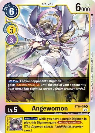 Angewomon (ST10-05) [Starter Deck 10: Parallel World Tactician] Foil - Deck Out Gaming